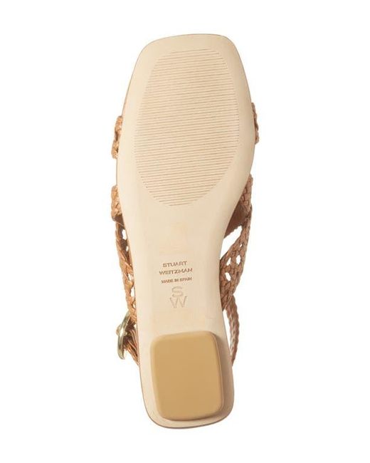 Stuart Weitzman Brown Thea Sandal