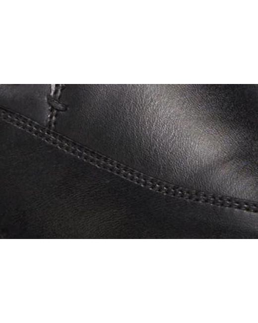 Nunn Bush Black Wade Work Slip Resistant Moc Toe Venetian Loafer for men