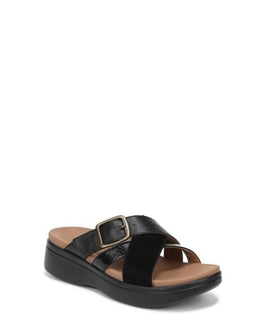 Vionic Black Starla Sandal