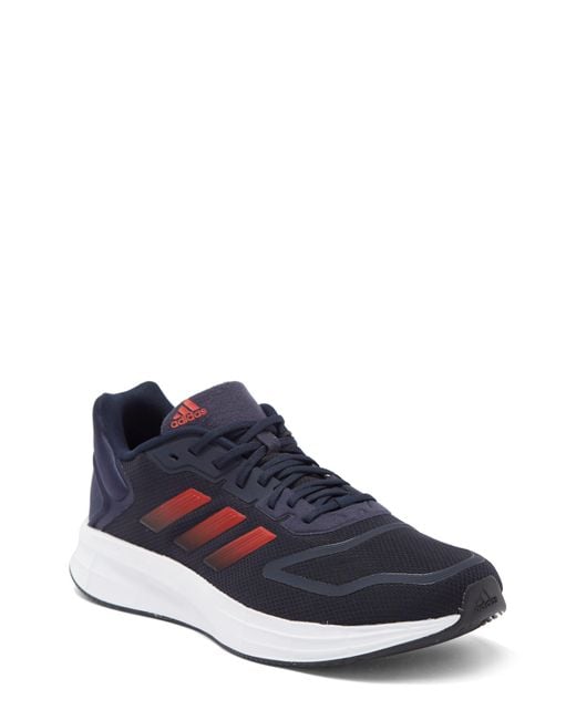 adidas Duramo 10 Running Shoe In Legink/viv At Nordstrom Rack in Blue