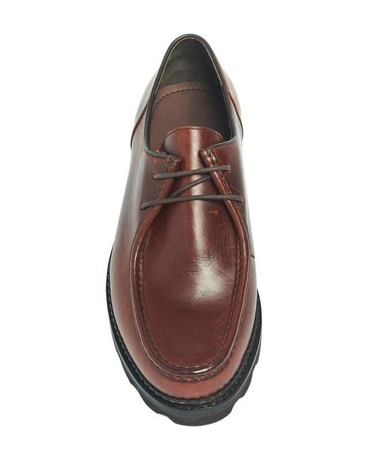 Anthony Veer Brown Wright Moc Lace-Up Boot for men