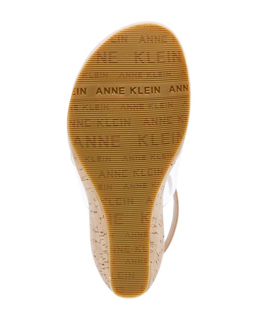 Anne Klein Natural Akikari Wedge Sandal