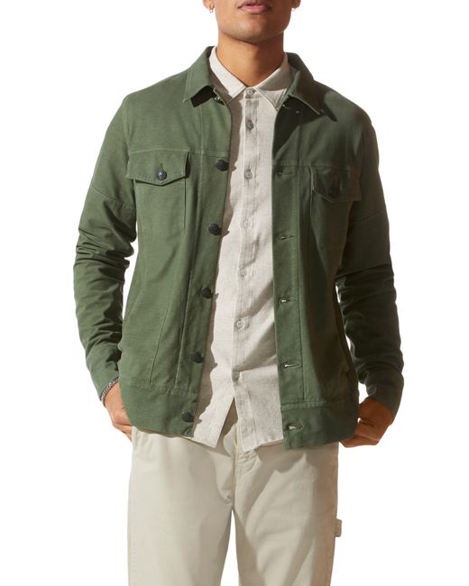 Good Man Brand Green Flex Pro Denim Jacket for men