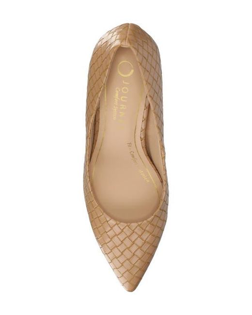 Journee Collection Brown Scylee Pump