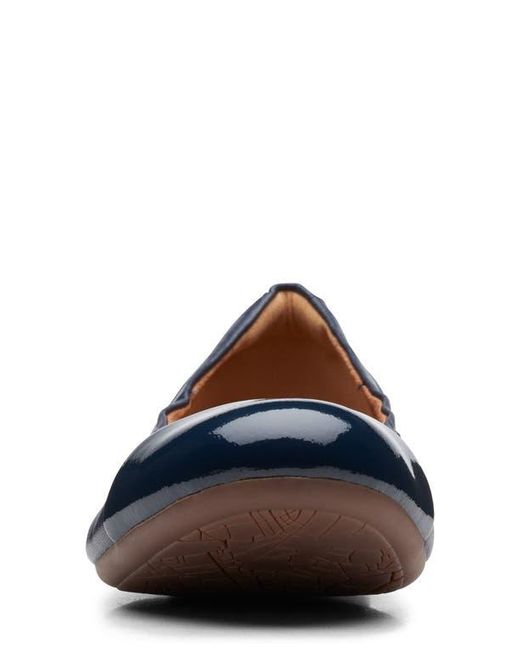 Clarks Blue Rena Jazz Flat