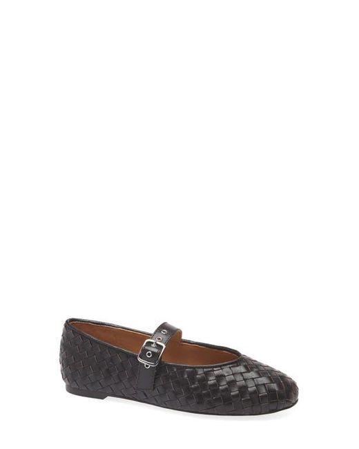 Madewell Women's The Remy Woven Mary Jane Flat