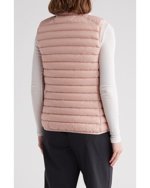 Save The Duck Pink Channel Quilt Vest