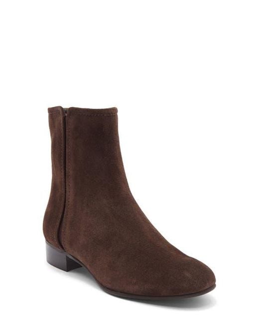 Aquatalia Brown Sahara Waterproof Bootie
