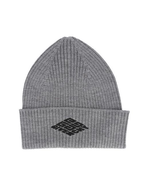 Givenchy Gray Skater Wool Beanie for men