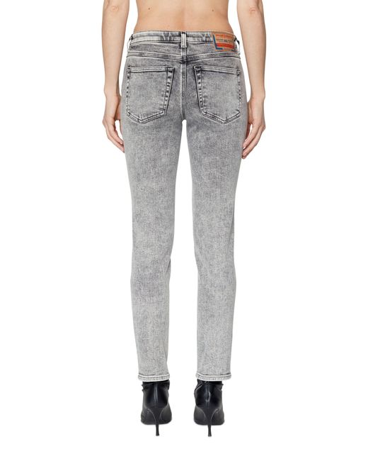 DIESEL Gray 2015 Babhila Skinny Jeans