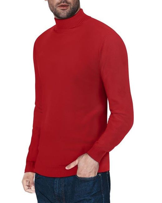 Xray Jeans Red Turtleneck Pullover Sweater for men