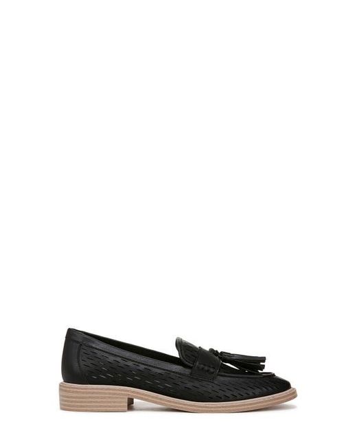 Franco Sarto Black Carolyn Low Tassel Loafer