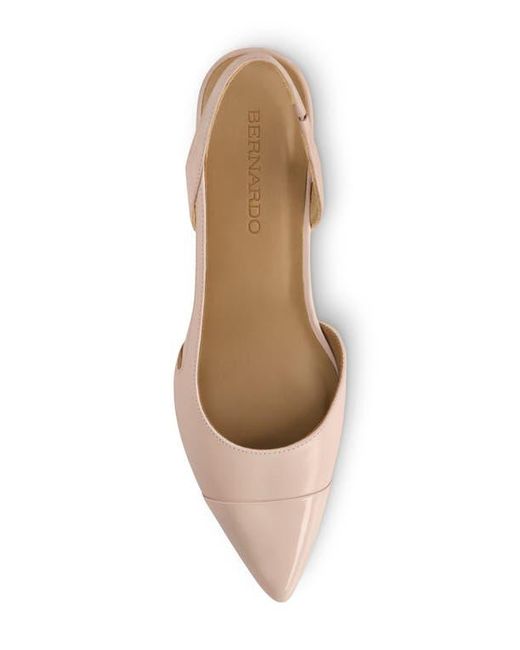 Bernardo Pink Monroe Two-Tone Slingback Pump