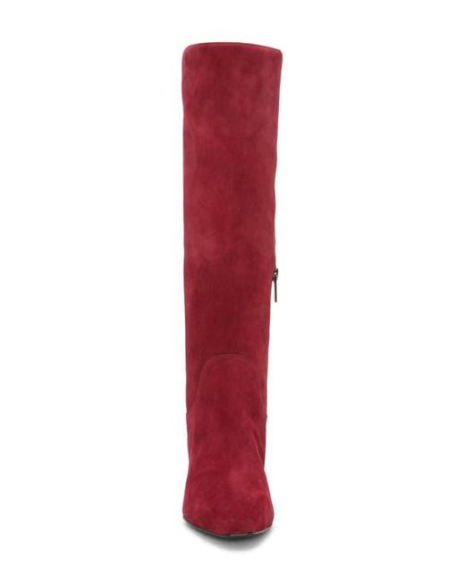 Vince Camuto Red Avriah Knee High Boot