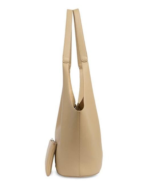 BCBGMAXAZRIA Natural Bucket Tote Bag
