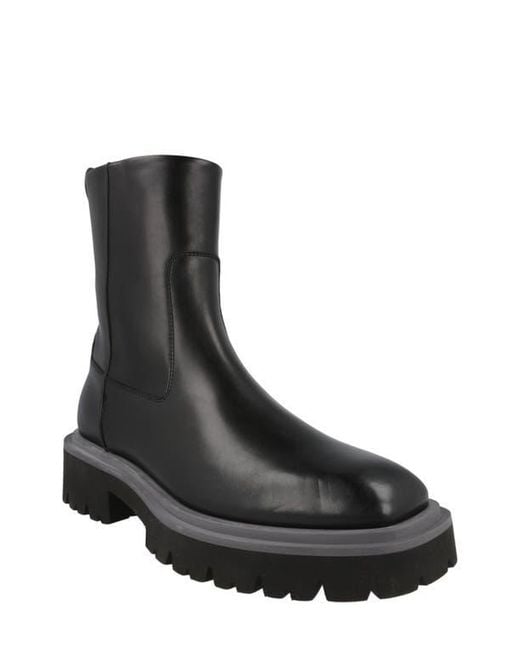 Ferragamo Black Fulvio Ankle Boot for men