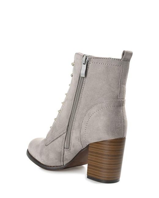 Journee Collection White Baylor Bootie