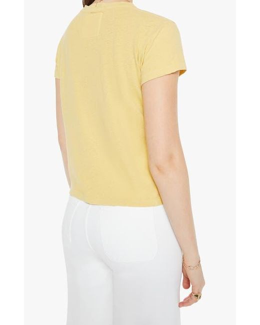 Mother Yellow The Sinful Short Sleeve Graphic T-Shirt