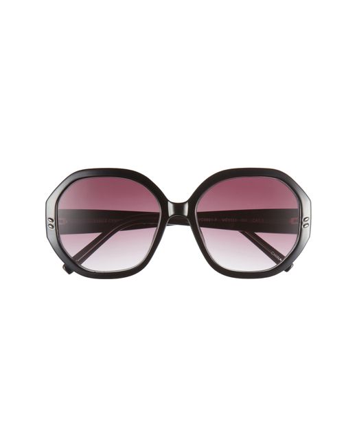 Vince Camuto Purple Glam Gradient Geo Sunglasses