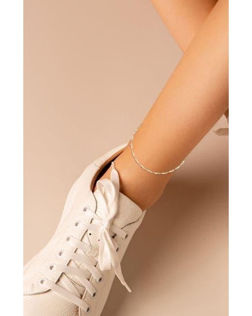 Ember Fine Jewelry Metallic 14K Twisty Anklet