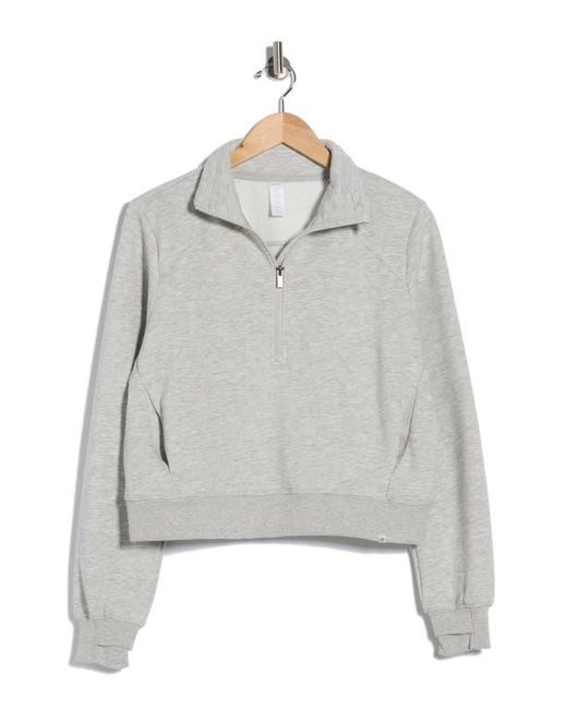 Marika Gray Onyx Half Zip Pullover