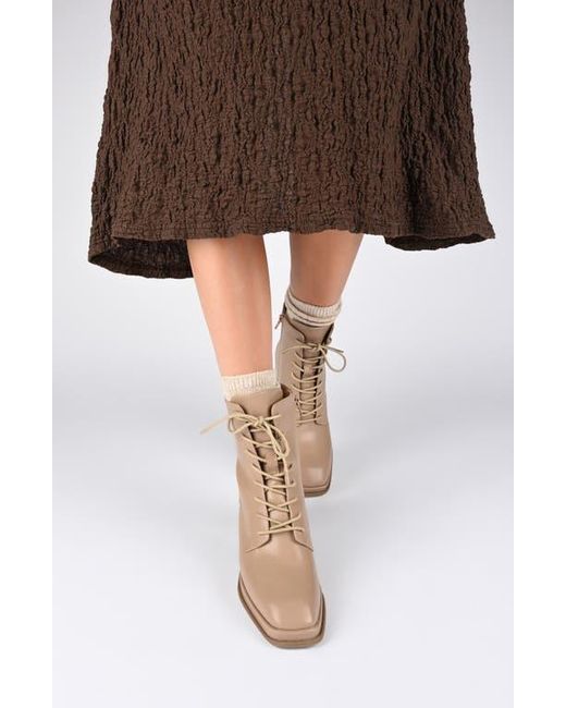 Journee Collection White Kalandi Bootie