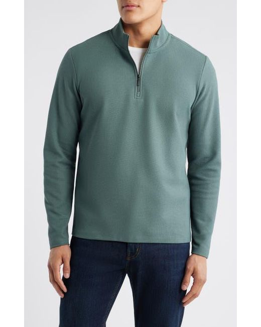 Robert Barakett Green Karuna Half Zip Pullover for men