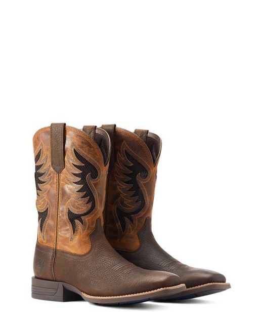 Ariat Brown Cowpuncher Venttek Western Boot for men