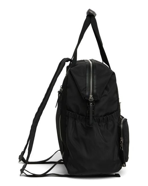 Madden Girl Black Nylon Backpack