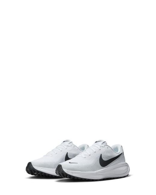 Nike White Revolution 8 Running Shoe