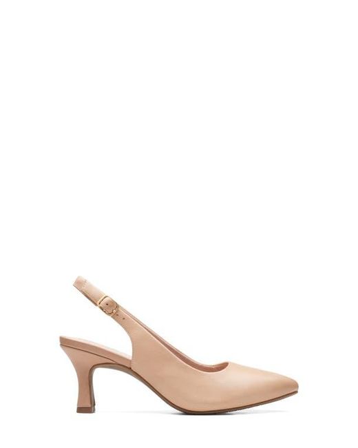 Clarks Pink Kataleyna Step Slingback Pump
