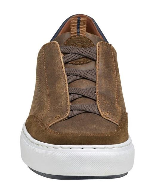Johnston & Murphy Brown Johnston & Murphy Anson Lace To Toe Sneaker for men