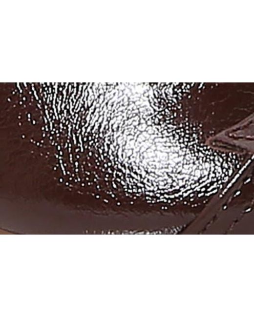 BERNESS Brown Block Heel Slingback Pump