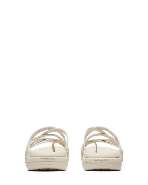 Merrell White Harbor Slide Sandal