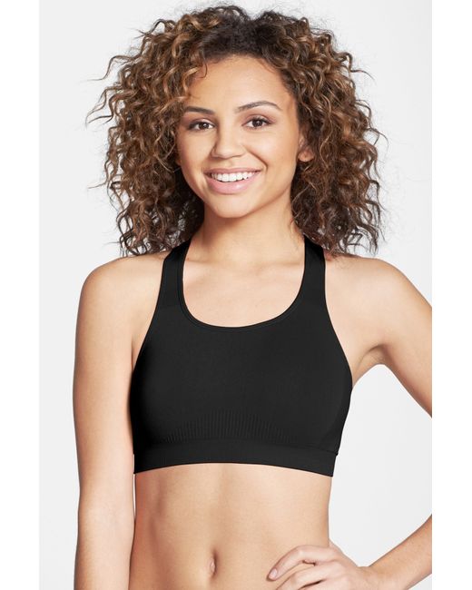 Wacoal Soft Cup Sport Bra in Black Lyst