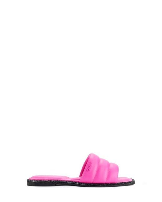 DKNY Pink Slide Sandal