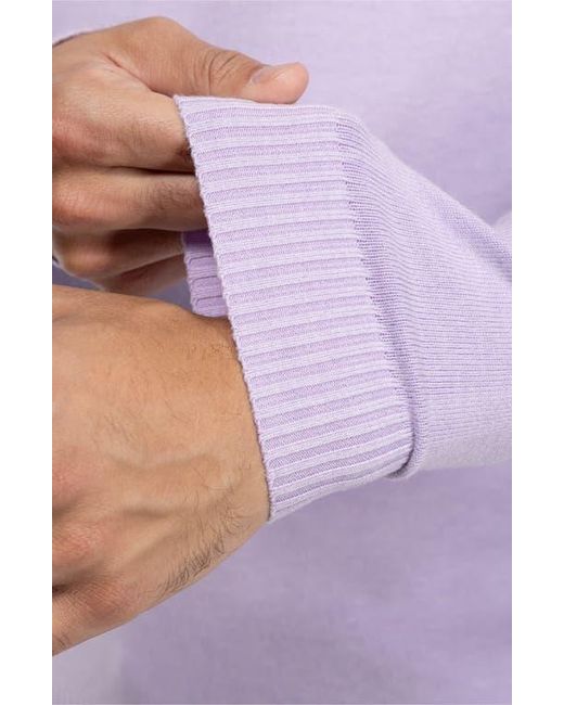 Xray Jeans Purple Turtleneck Pullover Sweater for men