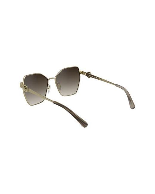 Longchamp Multicolor 58Mm Gradient Square Sunglasses