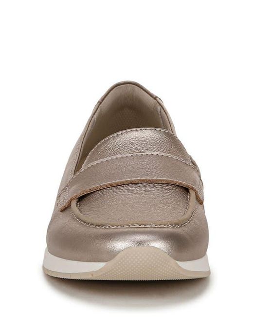 Naturalizer Gray Lucy Loafer Flat