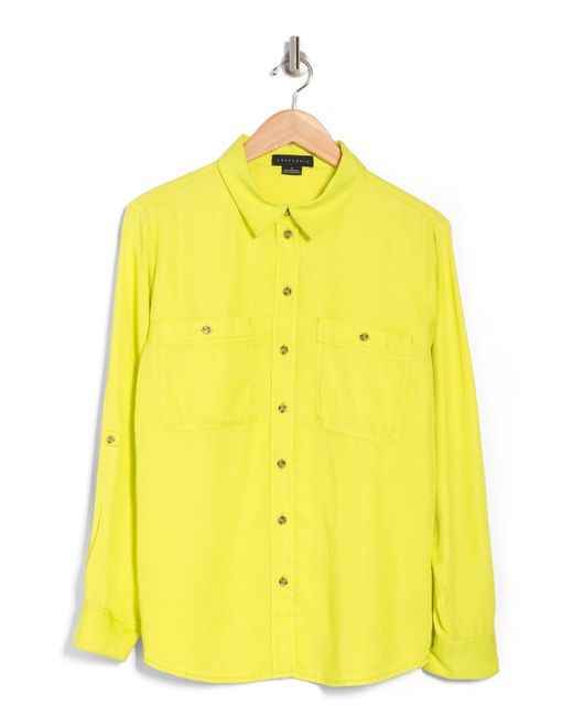Sanctuary Yellow ® Lyocell Boyfriend Button-up Shirt