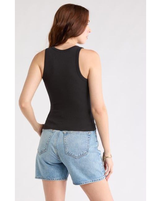 Abound Black Rib Tank