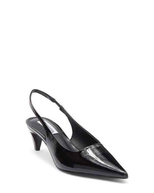 Steve Madden Black Alynna Slingback Pump