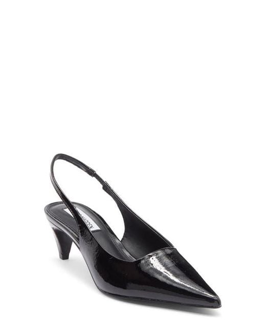 Steve Madden Black Alynna Slingback Pump