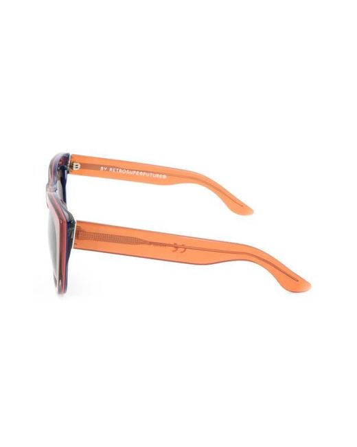 Retrosuperfuture Pink 55Mm Cat Eye Sunglasses