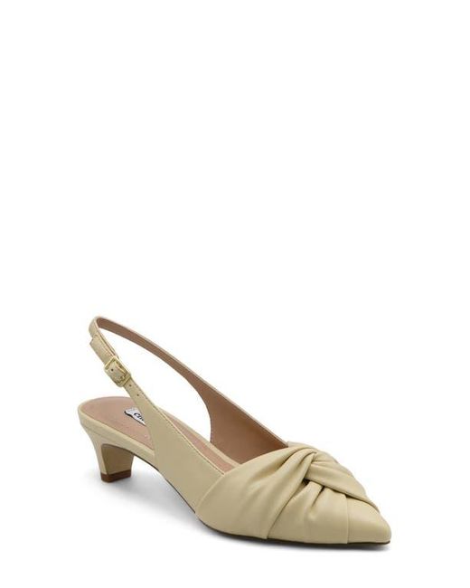 Charles David Natural Ainee Slingback Pump