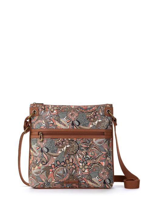 Sakroots Artist Circle Crossbody Bag in Brown Lyst