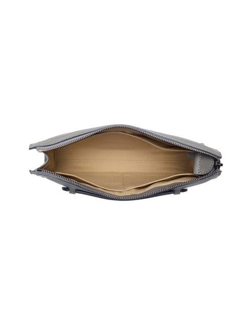 Longchamp Gray 3D Bifold Leather Tech Case