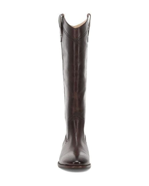 Frye Brown Blair Western Boot