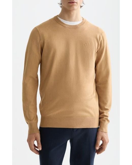 Scotch & Soda Blue Core Crewneck Pullover for men