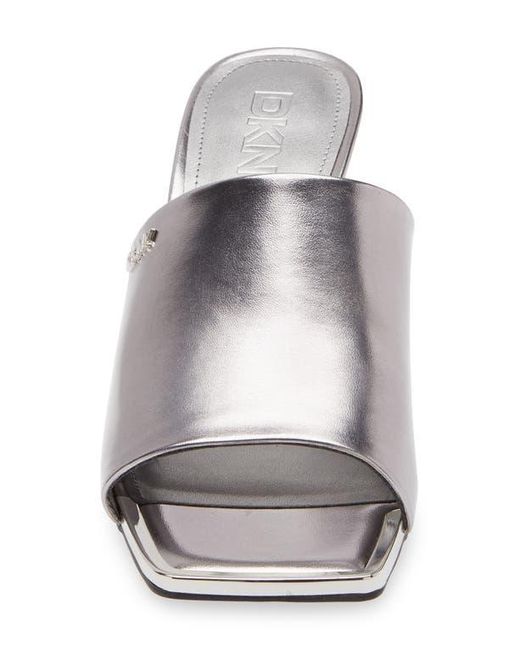 DKNY Gray Kellyn Mule Sandal